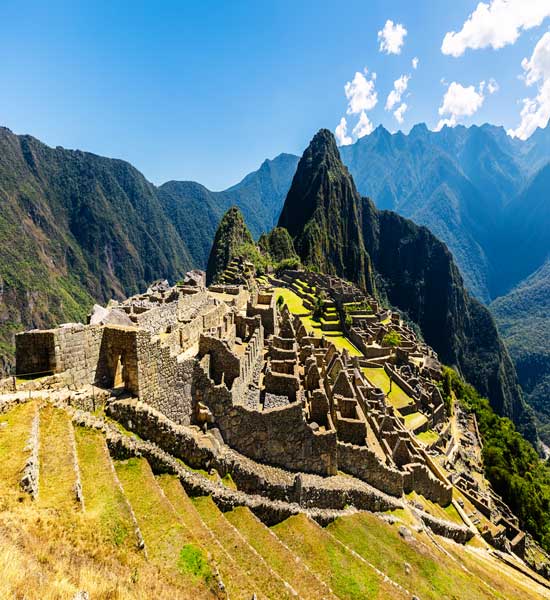 Inca citadel of Machu Picchu